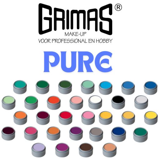 Grimas Búzavirág kék Pure arcfesték 15 ml 304