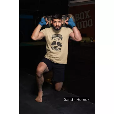 Muay Thai  póló a nyolc végtag művészete mintával