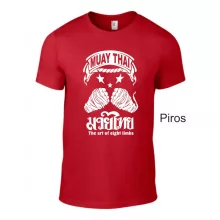 Muay Thai  póló a nyolc végtag művészete mintával