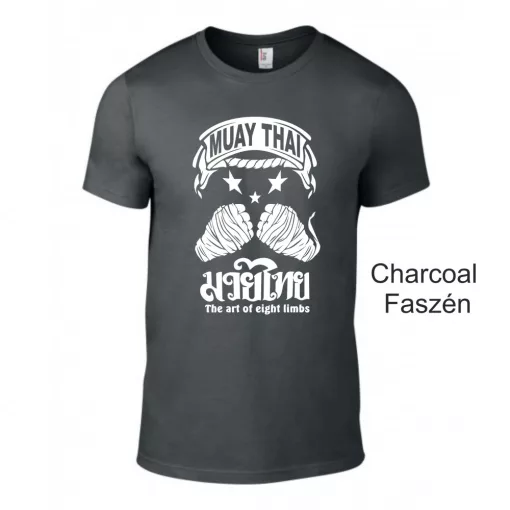 Muay Thai  póló a nyolc végtag művészete mintával