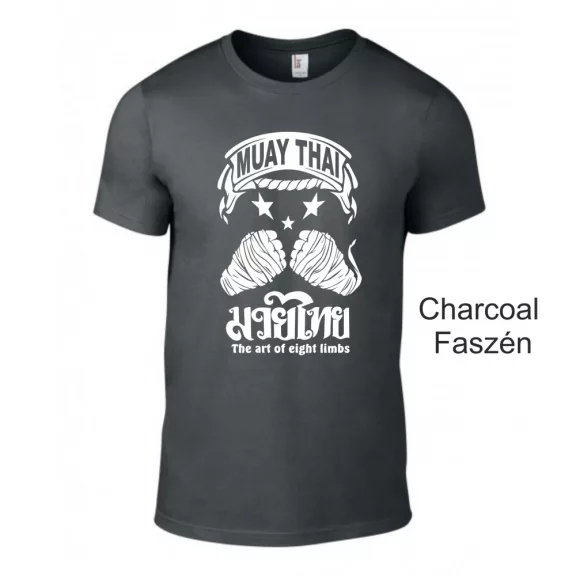 Muay Thai  póló a nyolc végtag művészete mintával