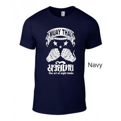 Muay Thai  póló a nyolc végtag művészete mintával