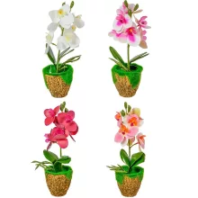 Cserepes mű Orchidea 27 cm