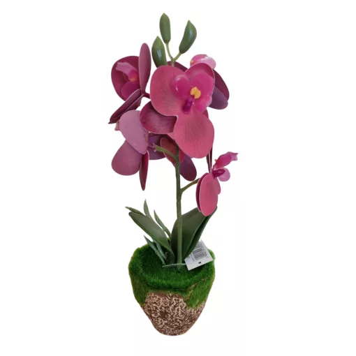 Cserepes mű Orchidea 27 cm