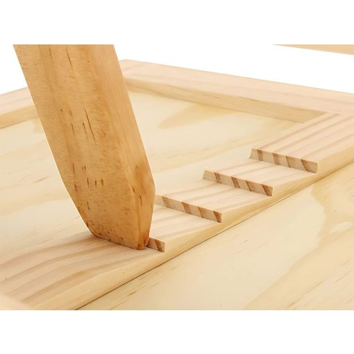 Asztali Festőállvány / Íróasztali Rajztábla Fiókos Fa Bőrönddel