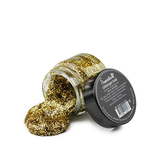 Superstar csillámzselé arany 15ml