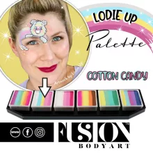 Fusion csíkos arcfesték Cotton Candy 30gr
