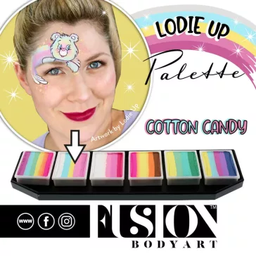 Fusion csíkos arcfesték Cotton Candy 30gr