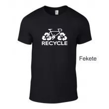 Póló - Recycle bicikli