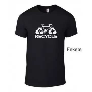 Póló - Recycle bicikli