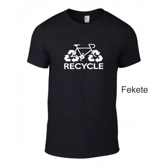 Póló - Recycle bicikli