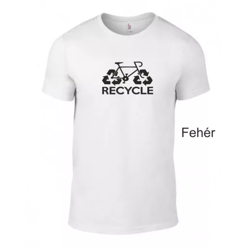 Póló - Recycle bicikli