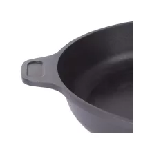 28 cm-es nagy tapadásmentes serpenyő, indukciós és gázfőzőlaphoz
