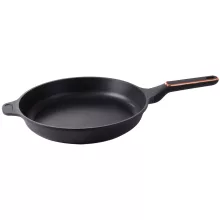 28 cm-es nagy tapadásmentes serpenyő, indukciós és gázfőzőlaphoz