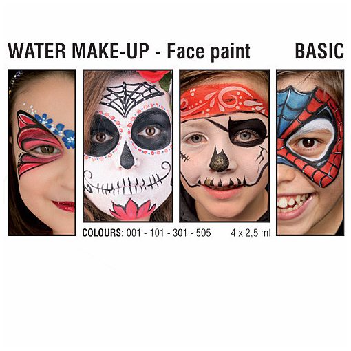 Grimas 4 színű arcfestő készlet Basic