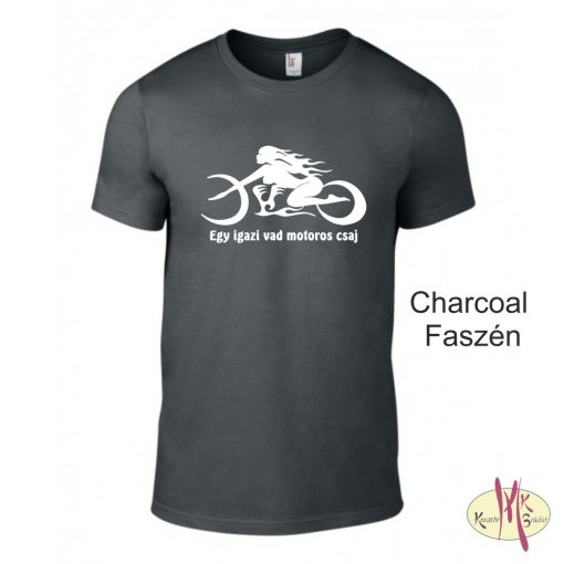 Kereknyakú Póló - Egy igazi vad motoros csaj