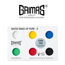 Grimas 6 alapszínű arcfestő készlet 