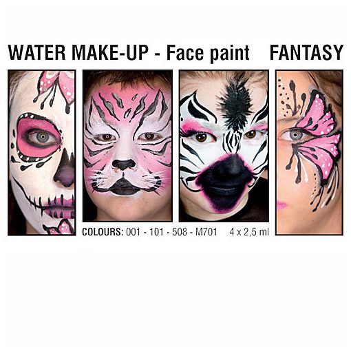 Grimas 4 színű arcfestő készlet Fantasy