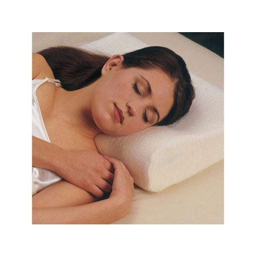 50x30 cm-es ortopéd memóriahabos párna ergonomikus kialakítással