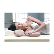 50x30 cm-es ortopéd memóriahabos párna ergonomikus kialakítással