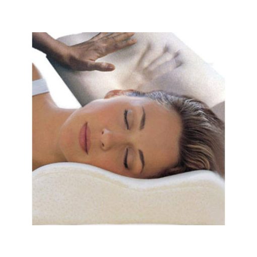 50x30 cm-es ortopéd memóriahabos párna ergonomikus kialakítással