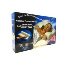 50x30 cm-es ortopéd memóriahabos párna ergonomikus kialakítással