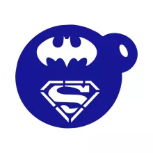 Festősablon - Batman, Superman