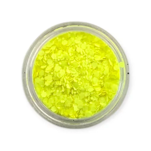 KiviArt Yellow Mixed Chunky UV csillám GSL146
