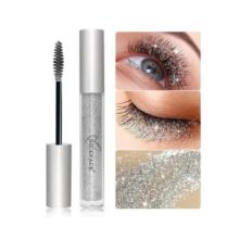 Csillámos szempillaspirál - ezüst 3,5g