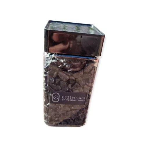 Dekor kavics fekete színben 550ml