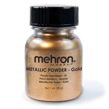 Mehron Metallic Powder - Gold 28gr