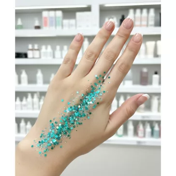 KiviArt Mixed Chunky Csillám CM17 - Vegyes Glitter Fesztiválra