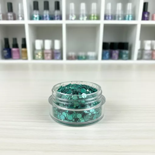 KiviArt Mixed Chunky Csillám CM17 - Vegyes Glitter Fesztiválra