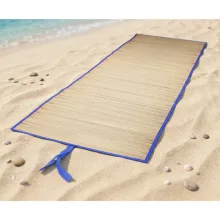 60x170 cm-es feltekerhető szalma strandszőnyeg napozáshoz