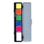 PXP 6 UV neon színek paletta + ecsettel (1x6g+5x3g)