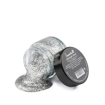 Superstar csillámzselé ezüst 15ml
