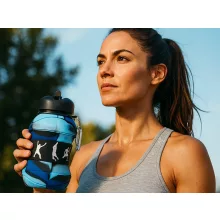 Összecsukható Szilikon kulacs 500ml