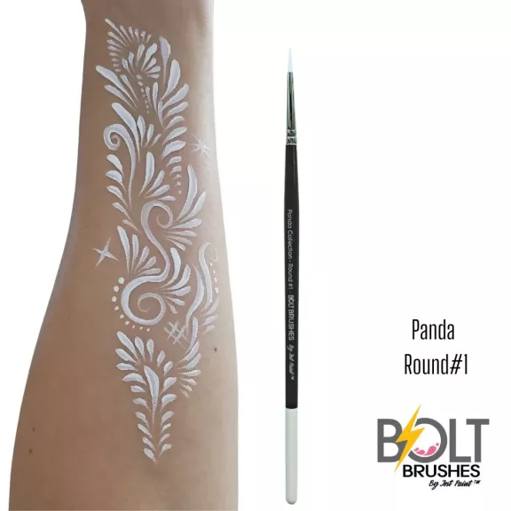 Bolt by Jest Paint arcfestőecset Panda Collection - Kerek #1