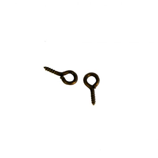 Mini szemes csavar - arany, antik 5 db/cs