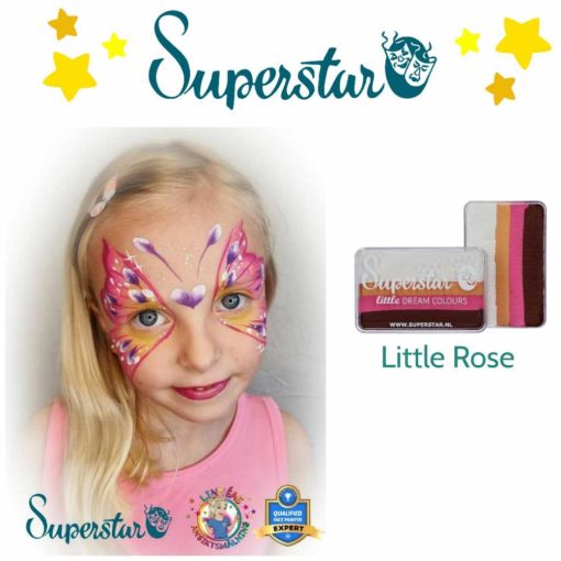 Superstar Little Rose csíkos arcfesték 30gr