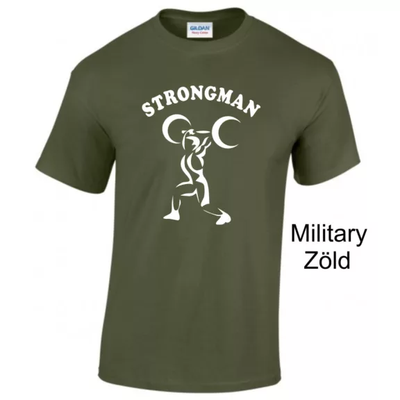 Strongman póló – Erős emberek számára