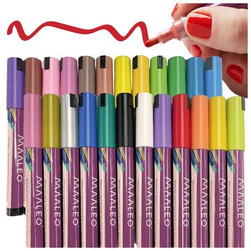 Akril Marker Készlet 24 Színű