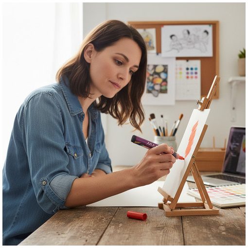 Akril Marker Készlet 24 Színű