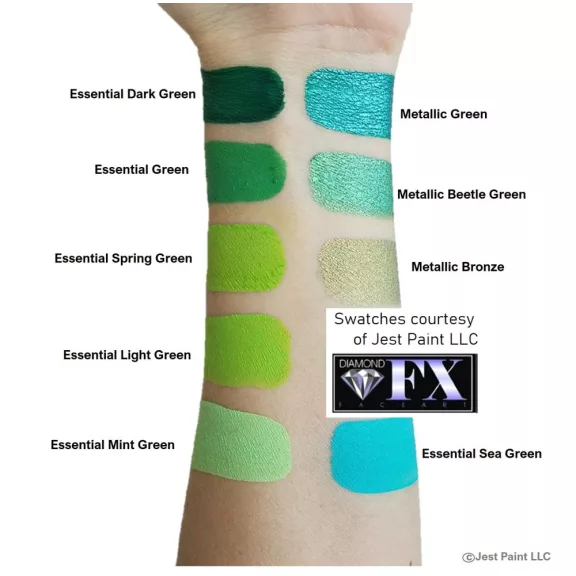 Diamond FX arcfesték - Spring Green 30g