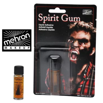 Mehron Spirit Gum 4 ml Ecsettel – Klasszikus színházi sminkragasztó