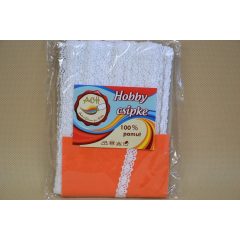 Csipke 100% pamut 1,2 cm-es fehér