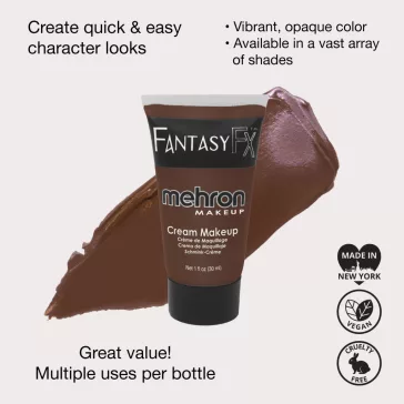   Mehron Fantasy FX – Wolfman/Dark Brown - Farkasember/Sötétbarna 30ml