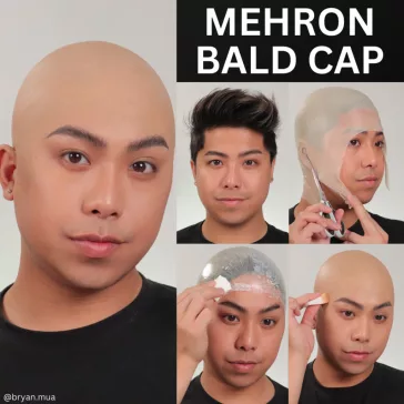   Mehron Latex Based Bald Cap – Professzionális Latex Kopaszsapka