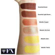 Diamond FX arcfesték - Metál sárga 30g /Metallic Yellow/