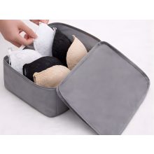 7 darabos szürke utazási bőröndszervező készlet különböző méretű hálós táskákkal